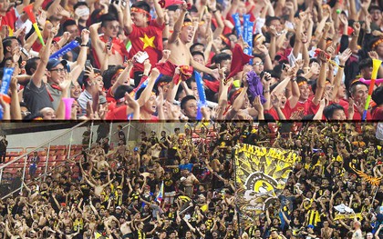 Fan Việt Nam và Fan Malaysia cuồng say nhất AFF Cup 2018