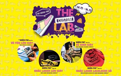 The Custom Lab – Sự kiện về Sneaker Customize trở lại với các Sneakerhead Sài Gòn