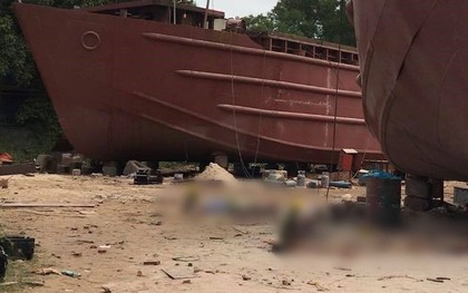 Nổ xưởng đóng tàu ở Sài Gòn, 2 người tử vong cùng nhiều người bị thương nằm la liệt