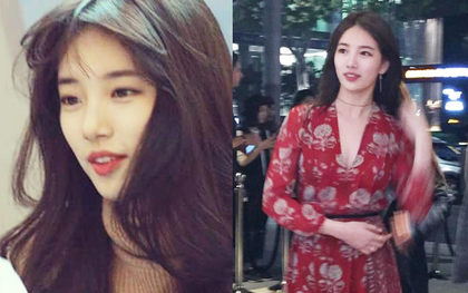 Đẹp như búp bê sống trong hình fan chụp vội, Suzy bỗng bị netizen "khủng bố" với loạt ảnh quá khứ khác một trời một vực