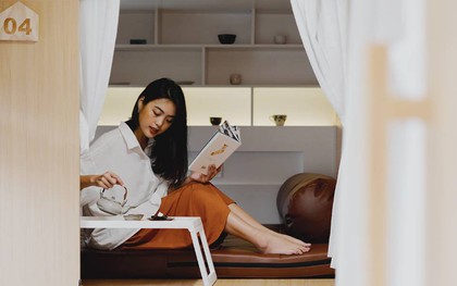 Quán cà phê giường nằm phong cách Nhật ở Sài Gòn: Thiết kế riêng tư giống dorm nên bị nhầm là khách sạn