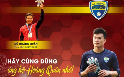 Thủ môn Bùi Tiến Dũng đấu giá găng tay, ủng hộ nhà vô địch SEA Games bị mắc ung thư