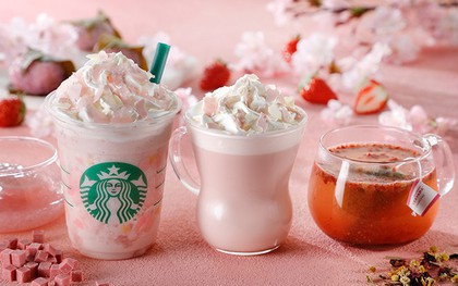 Đón chào mùa xuân 2018, Starbucks Nhật Bản ra dòng sản phẩm mới với hương vị hoa anh đào độc đáo