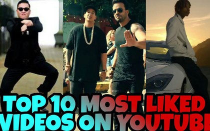 Điểm mặt 10 video được yêu thích nhiều nhất trên YouTube từ trước đến nay