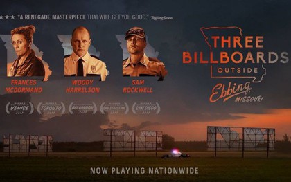 "Three Billboards Outside Ebbing, Missouri" càn quét "Oscar Anh Quốc" 2018