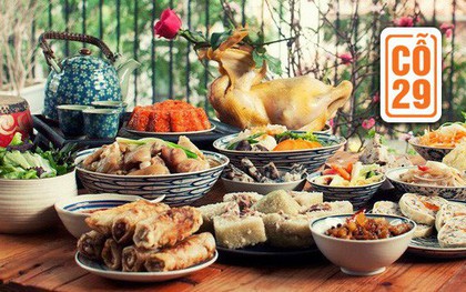 Nấu cỗ 29: Tiệc truyền thống ấn tượng, nhẹ nhàng, ấm cúng