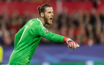 De Gea cứu thua siêu đẳng, Man Utd thoát thua trên sân của Sevilla