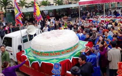 Sầm Sơn xin dâng bánh giầy 3 tấn dịp giỗ tổ Hùng Vương
