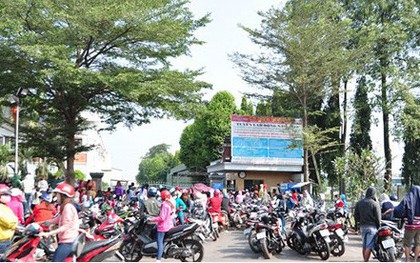 Sát Tết, hàng nghìn công nhân vây công ty đòi lương ở Đồng Nai