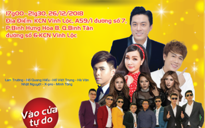 Lam Tường, Phi Nhung, Hà Vân X-Factor, Hồ Quang Hiếu hội ngộ hát mừng năm mới với công nhân xa xứ