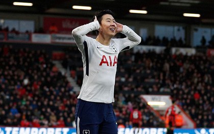 Son Heung-min lập cú đúp, Tottenham đè bẹp Bournemouth leo lên đứng thứ 3