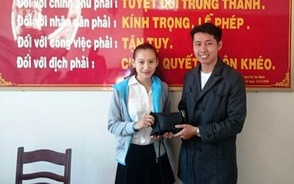 Thầy giáo trẻ vừa mất việc trả lại 88 triệu đồng cho người đánh rơi