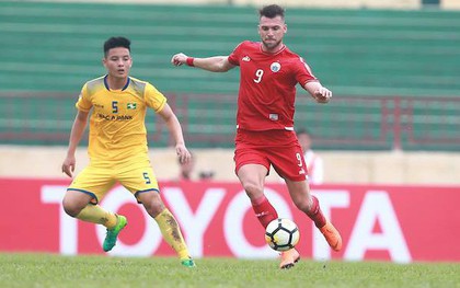 Thua đau phút bù giờ, SLNA mất ngôi đầu bảng ở AFC Cup 2018