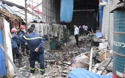 Nổ bình khí nitơ, ông chủ và nhân viên nhập viện