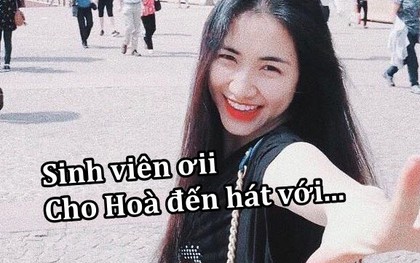 Thánh cao hứng Hoà Minzy: Mình thích thì mình hát cho sinh viên không lấy tiền