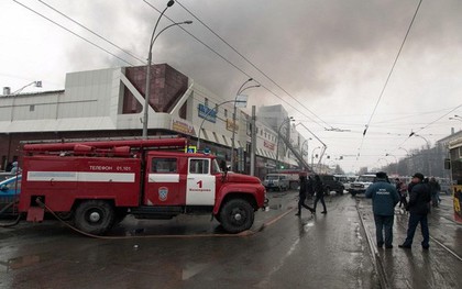 Nga: Cháy trung tâm mua sắm, 37 người thiệt mạng