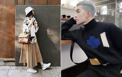 Vừa lên kệ, họa tiết mảng màu của H&M Studio đã được chưng diện toàn cầu, cánh fashionista Việt nào có kém cạnh