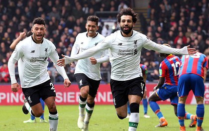 Palace 1-2 Liverpool: Salah đi vào lịch sử giải Ngoại hạng