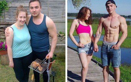 15 màn biến hóa thần sầu của những cặp đôi "yêu nhau là để giảm cân"