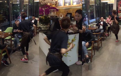 Clip: Khi bạn sinh ra để làm dancer nhưng số phận lại đưa đẩy thành anh phục vụ quán cafe