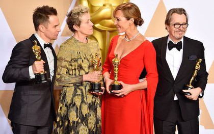 Oscar 2018 dẫu có cố "tô màu đậm" hơn nhưng người chiến thắng thì vẫn còn trắng lắm