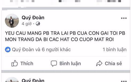 Ông bố đáng yêu lên mạng đòi "hắt cơ" trả lại tài khoản Facebook cho con gái