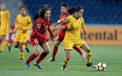 Tuyển nữ Việt Nam thua đậm 0-8 trước Australia, khó có cửa dự World Cup 2019