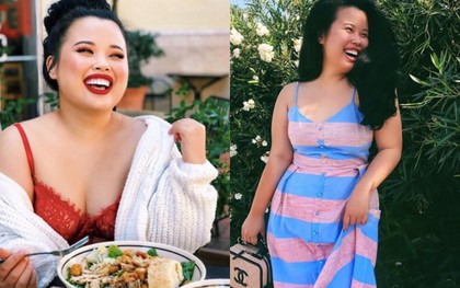Beauty blogger gốc Việt cực kỳ tự tin, quyến rũ bất chấp thân hình mũm mĩm