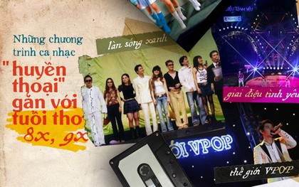 Ngày xưa, 8x, 9x Việt mê mẩn canh ti-vi xem những chương trình ca nhạc "huyền thoại" này!