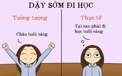 Bộ tranh phơi bày hiện thực của cuộc sống sinh viên mà ai cũng gật gù vì quá chuẩn