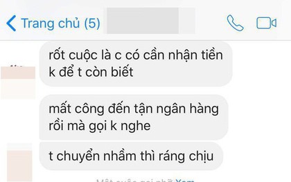 Chuyển nhầm tiền mua hàng qua mạng còn bị mất tiền “hoa hồng”