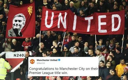 Fan Man Utd phẫn nộ, cảm thấy bị sỉ nhục khi đội nhà chúc mừng Man City