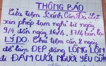 Chùm ảnh: Cùng là phận thông báo, nhưng những tấm biển phá cách này lại khiến người ta cười như được mùa