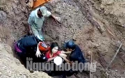 Kỳ tích cứu sống vợ chồng bị chôn sâu hơn 2m trong gần 1 giờ