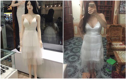 Đặt đầm thiết kế trên mạng, người phụ nữ ngậm ngùi nhận về chiếc váy như "vải màn", yêu cầu đổi trả thì bị shop block thẳng tay