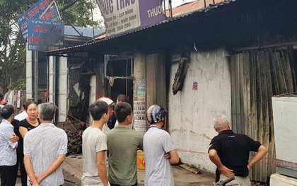 Nam Định: Cửa hàng điện lạnh bốc cháy lúc rạng sáng, 3 mẹ con tử vong thương tâm