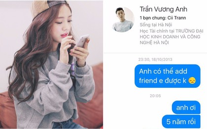 Cô nàng "nhọ" nhất năm: Nhắn tin cho thần tượng 5 năm sau mới được trả lời, nên vui hay buồn?