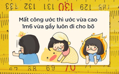 Có một kiểu người luôn ước gì mình cao 1m60