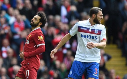 Salah bỏ lỡ cơ hội vàng, Liverpool bất lực trước Stoke