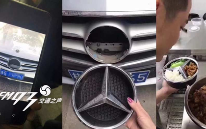 Trung Quốc: Ăn cắp cả tá logo xe Mercedes-Benz để câu "likes" trên mạng xã hội