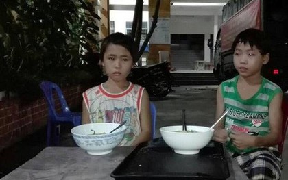 Bị đánh đập, 2 cháu bé ăn xin bỏ trốn khỏi người lạ