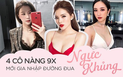 Tưởng trung thành với vòng 1 nhỏ xinh, nhưng 4 cô nàng 9x Việt này cũng gia nhập đường đua mỹ nhân "ngực khủng" mất rồi!