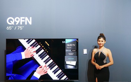 Samsung ra mắt dòng TV QLED 2018 thế hệ mới: viền siêu mỏng, có khả năng hóa "vô hình" trong không gian nhà
