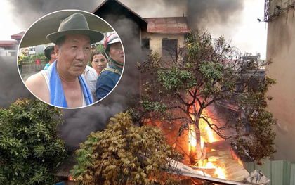 Vụ cháy lớn ở Vĩnh Tuy: Người hàng xóm liều mình bắc thang cứu sống 6 người thoát khỏi căn nhà đang bốc cháy ngùn ngụt