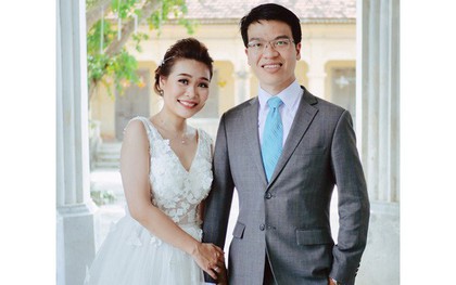 Đám cưới giản dị của Lê Quang Liêm