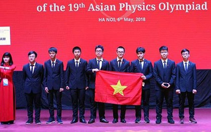 Vượt qua 188 thí sinh đến từ 25 quốc gia, học sinh Việt Nam đạt 4 HCV tại Olympic Vật lý Châu Á