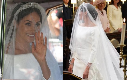 Tân Công nương Meghan Markle chọn váy đơn giản của Givenchy chứ không phải mẫu váy lộng lẫy 3 tỷ như đồn đoán