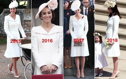 Công nương Kate mặc lại váy cũ đến Đám cưới Hoàng gia Anh, và nguyên do thì thật đáng ngưỡng mộ