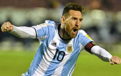 Messi dẫn đầu hàng tiền đạo siêu khủng của Argentina dự World Cup 2018