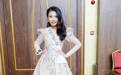 Mới 13 tuổi mà đã cao 1m72, cô bé Việt giành ngay ngôi vị Hoa hậu Hoàn vũ nhí 2018